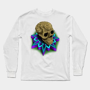 Rose skull Long Sleeve T-Shirt